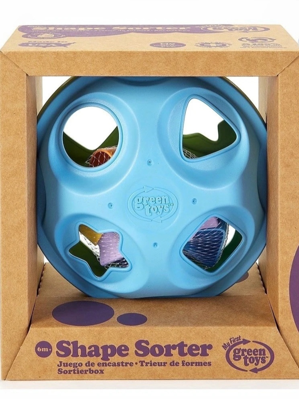 Green Toys Shape Sorter Green & Blue